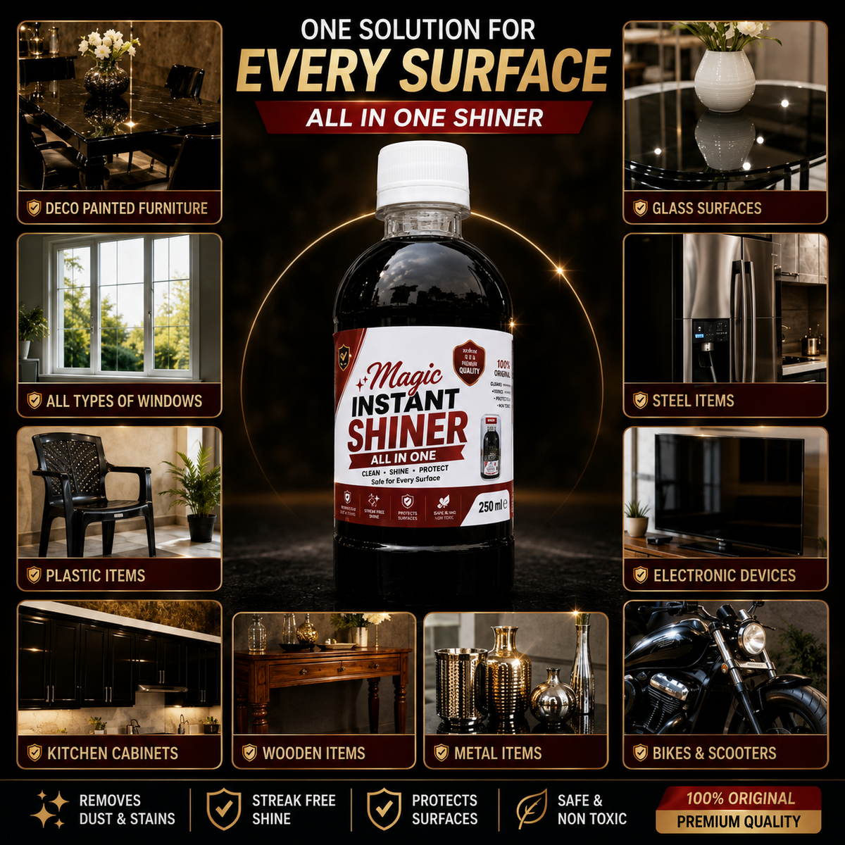 ✨ Magic Instant Shiner – All in One ⭐