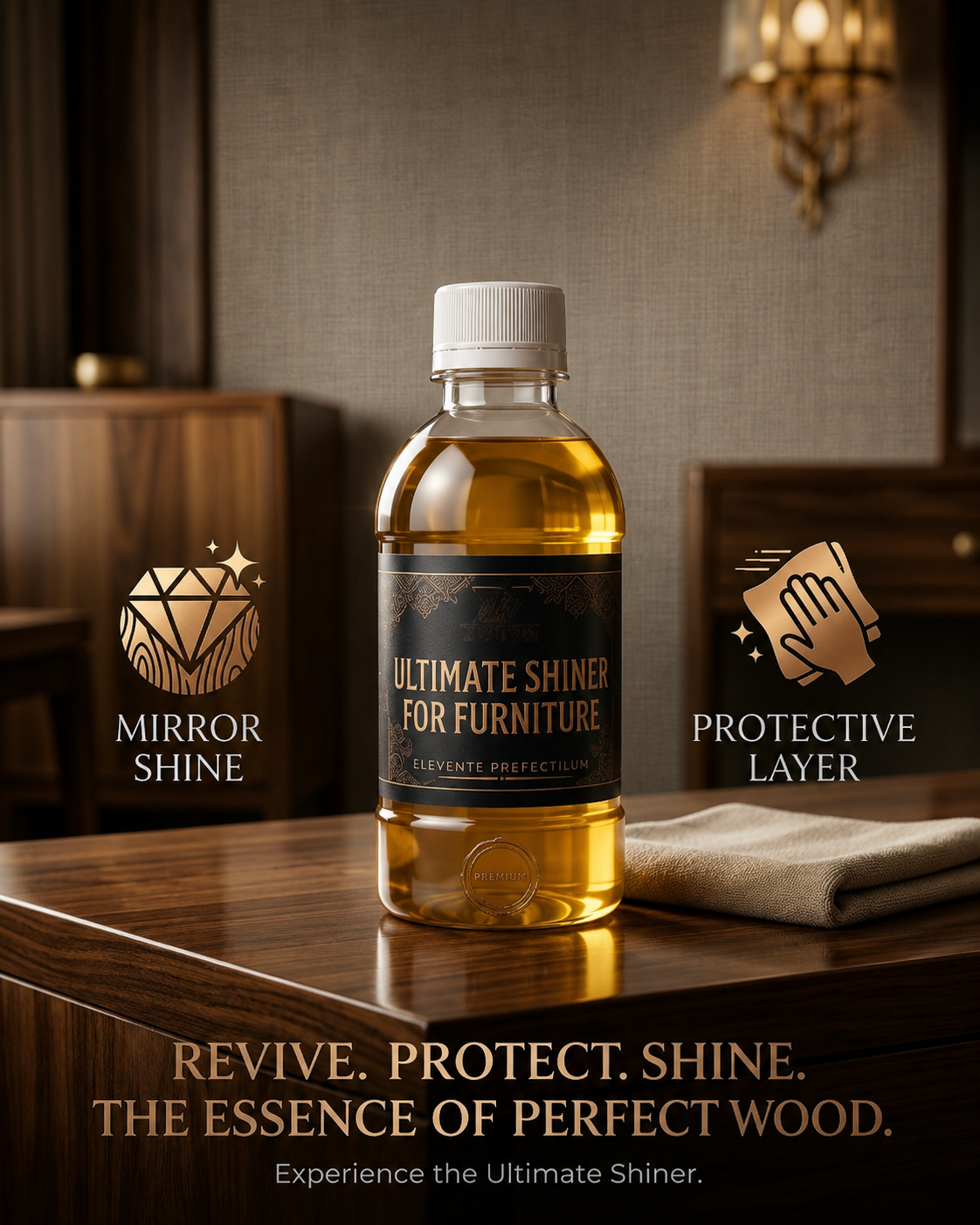 Ultimate Wood Shiner – Restore Luxury, Protect Forever